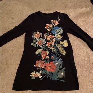 Zara floral dress